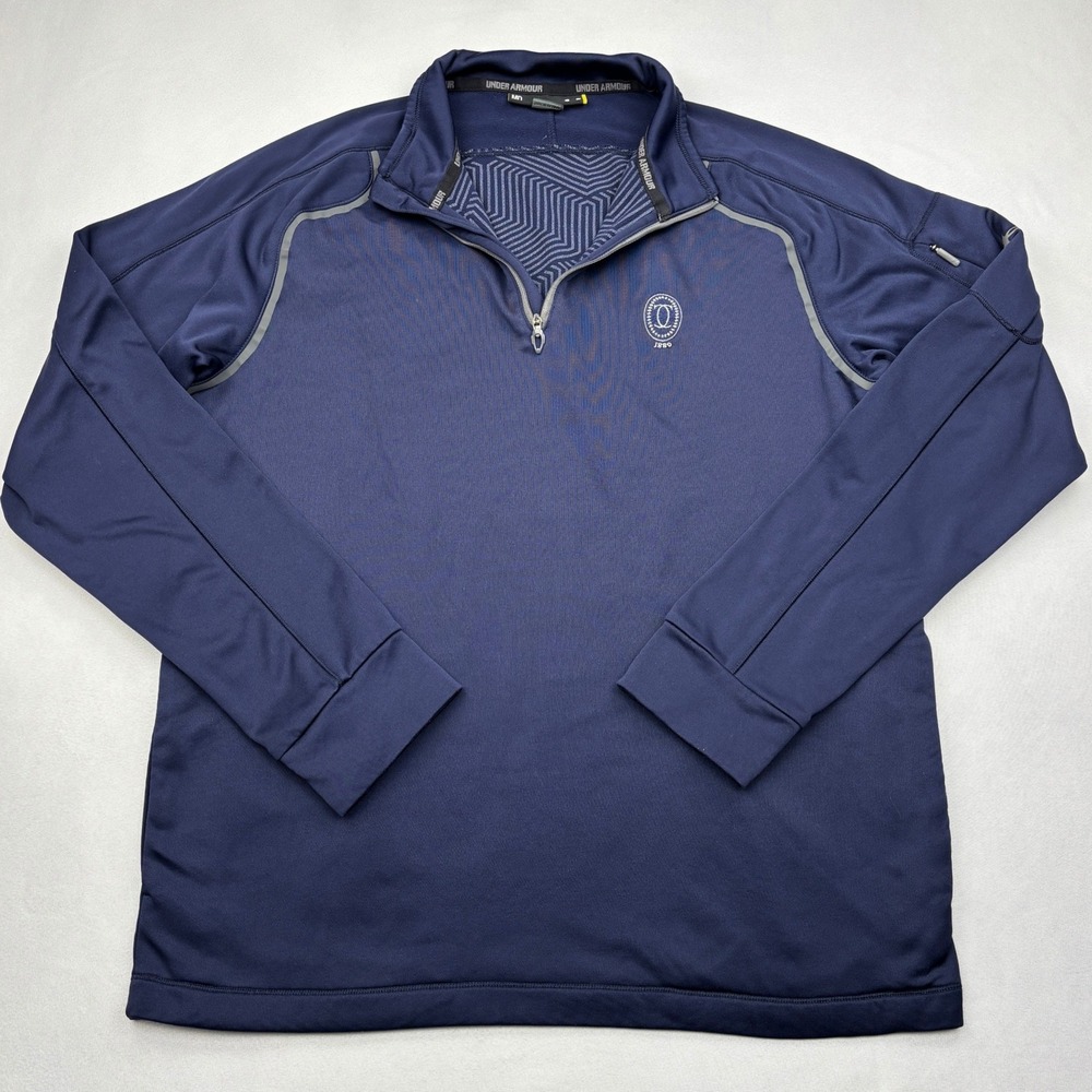 The Country Club Pepper Pike Pullover Mens M Under Armour ColdGear Golf 1889 MD